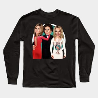 Death Becomes Her / Friends Long Sleeve T-Shirt